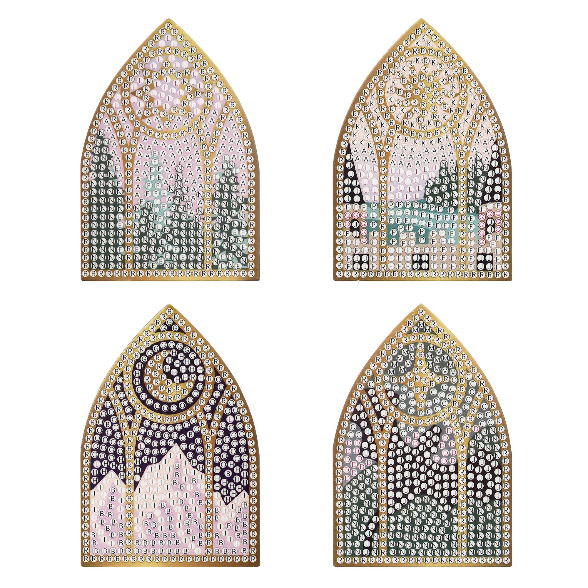 Starlit Romance Diamond Art Magnet Kit by Make Market®